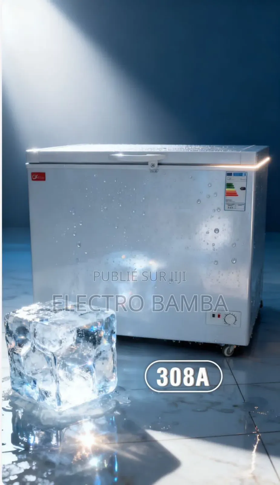 Pomo Promo Congélateur Coucher 308l