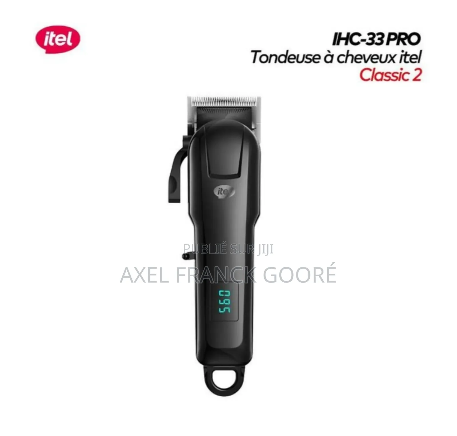 Tondeuse Professionnelle Itel Rechargeable