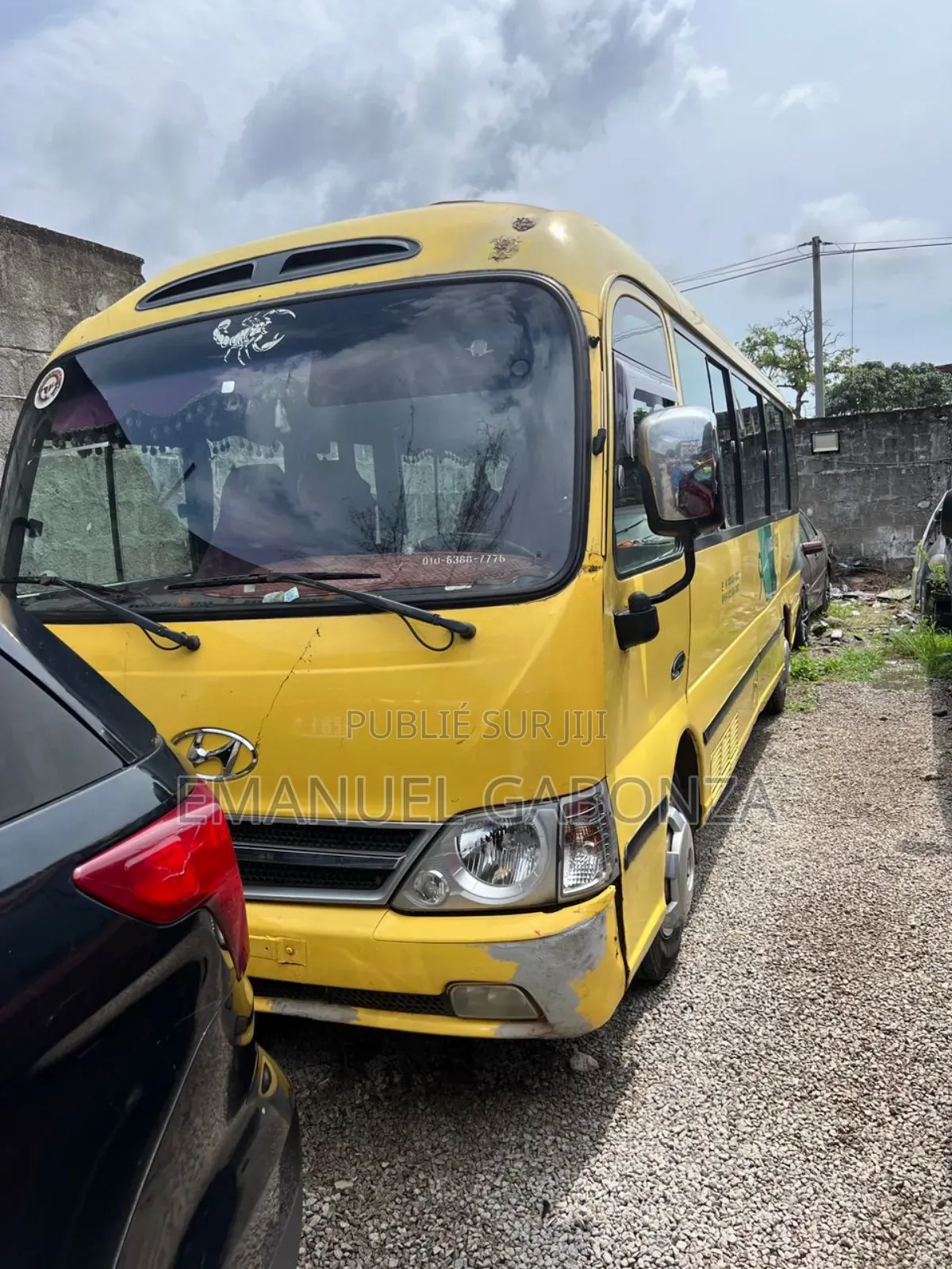 Hyundai County 2017 Jaune