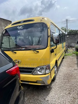 Hyundai County 2017 Jaune