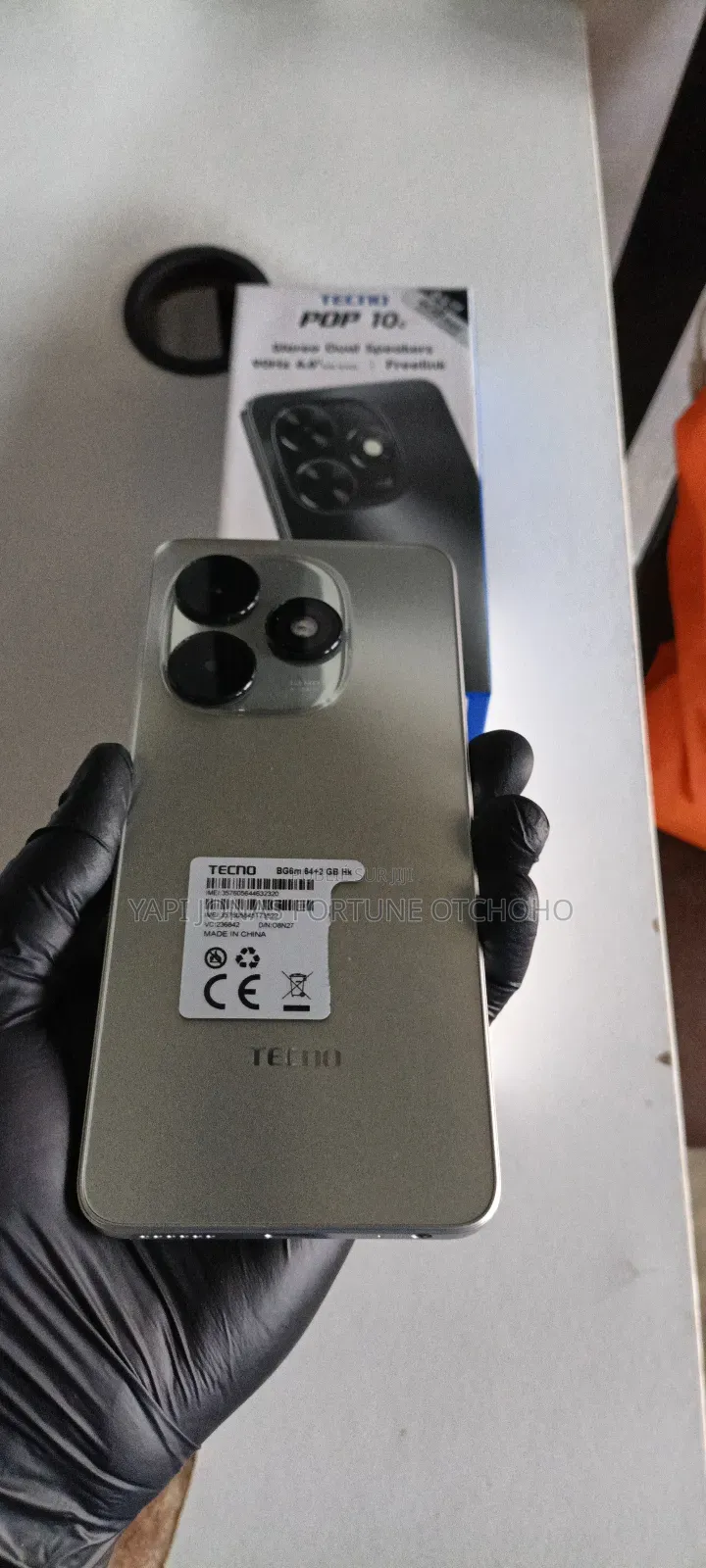 New Tecno Pop 10C 64 GB Gris