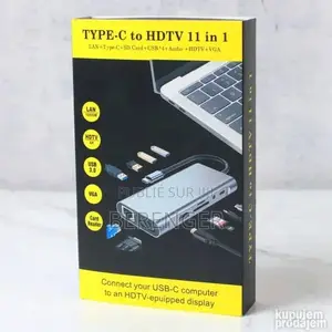 Photo - Adaptateur Usb-C Vers TVHD 11 en 1