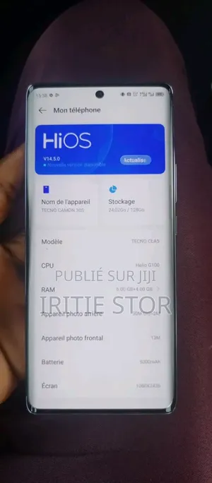 Tecno Camon 30 256 GB Blanc