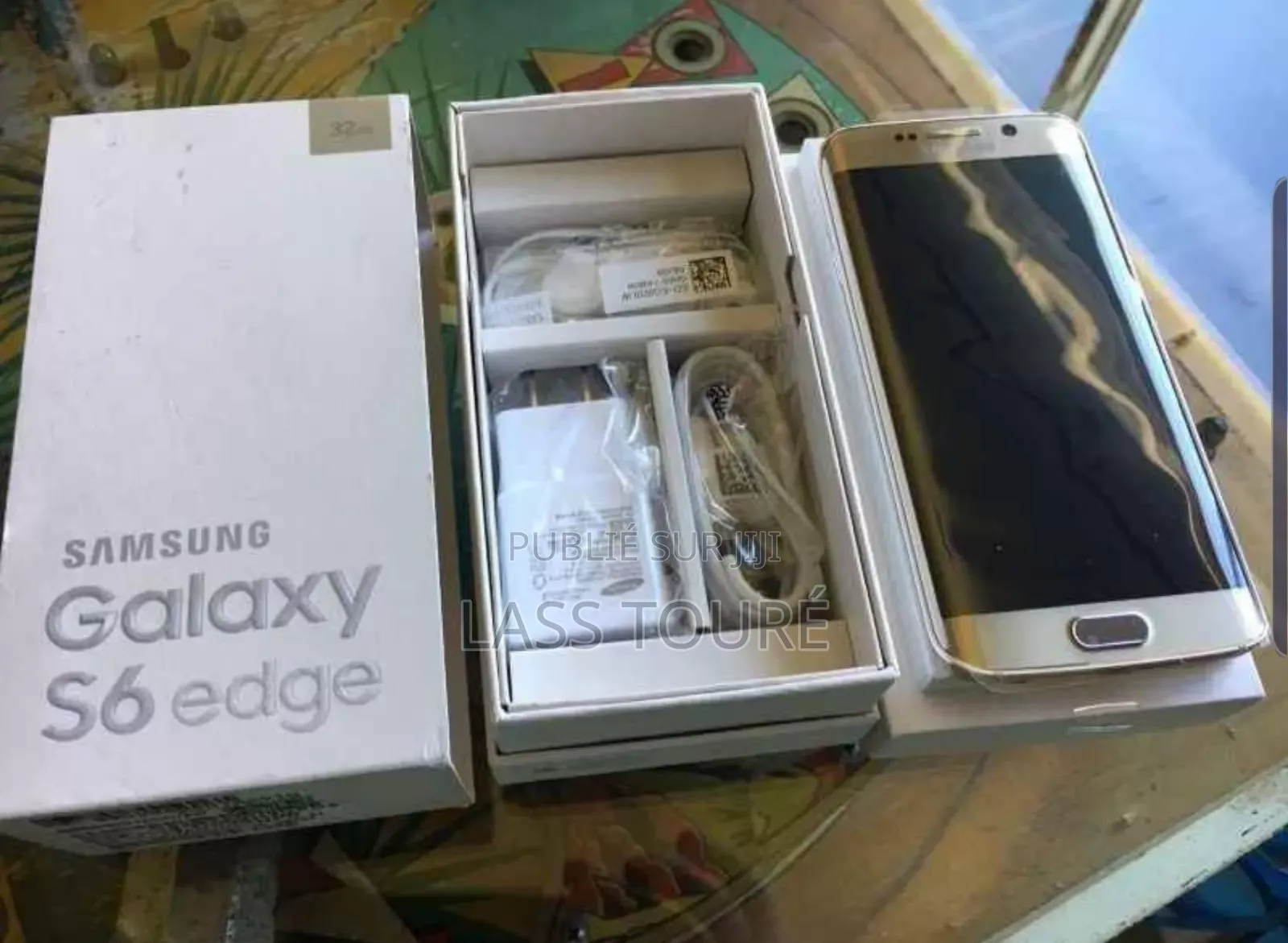 New Samsung Galaxy S6 edge 128 GB Argenté