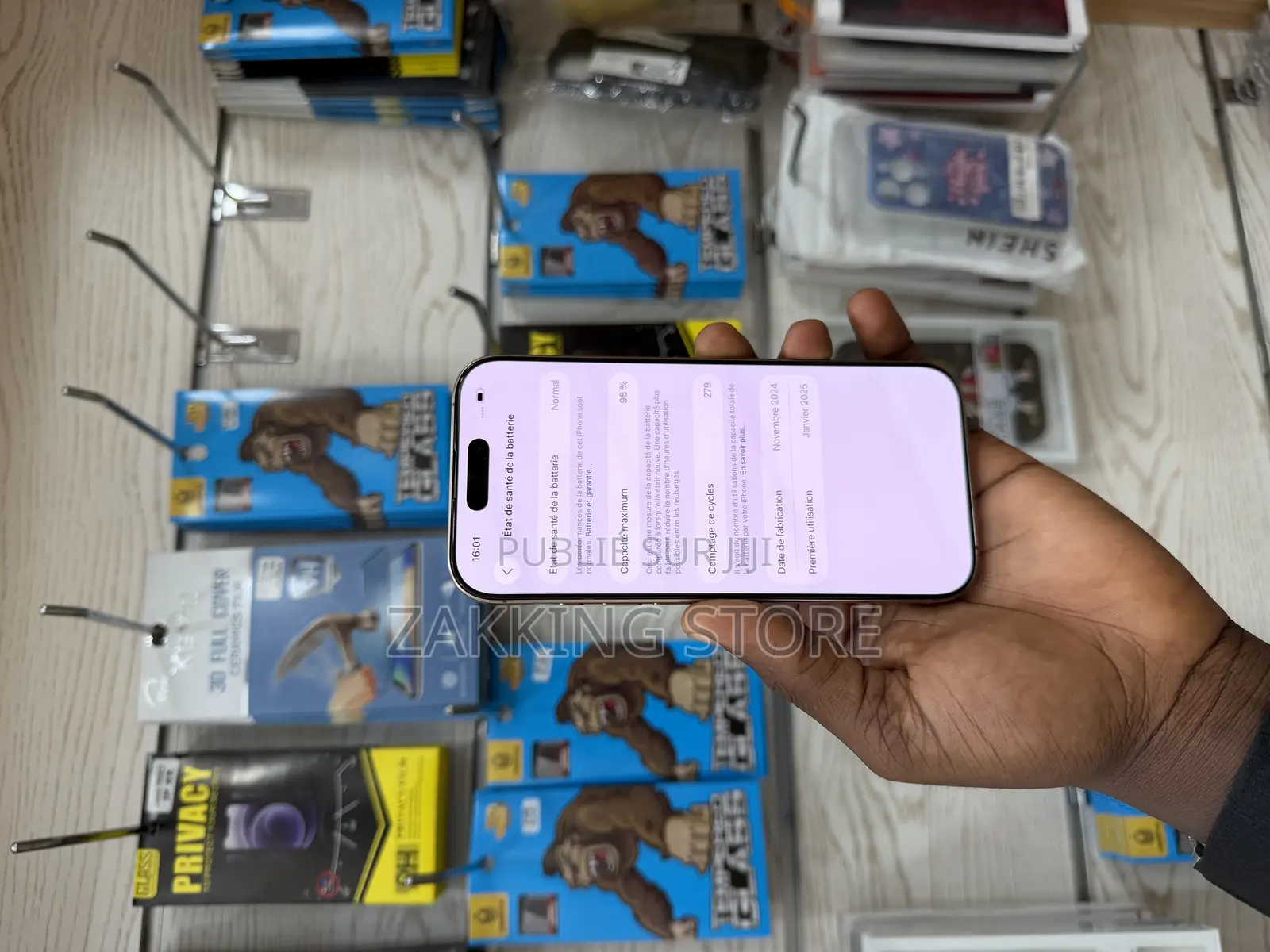 Apple iPhone 16 Pro 128 GB Doré