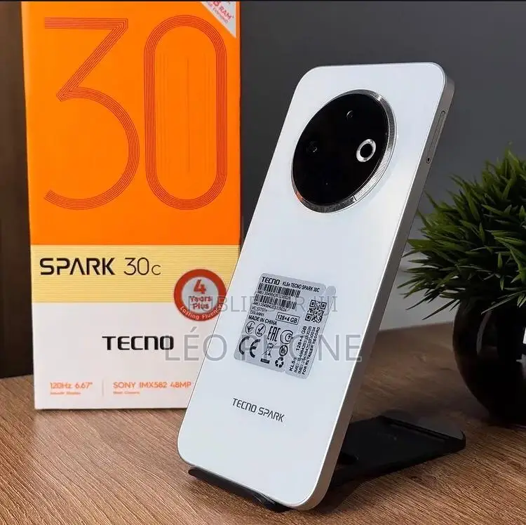 New Tecno Spark 30C 128 GB Blanc