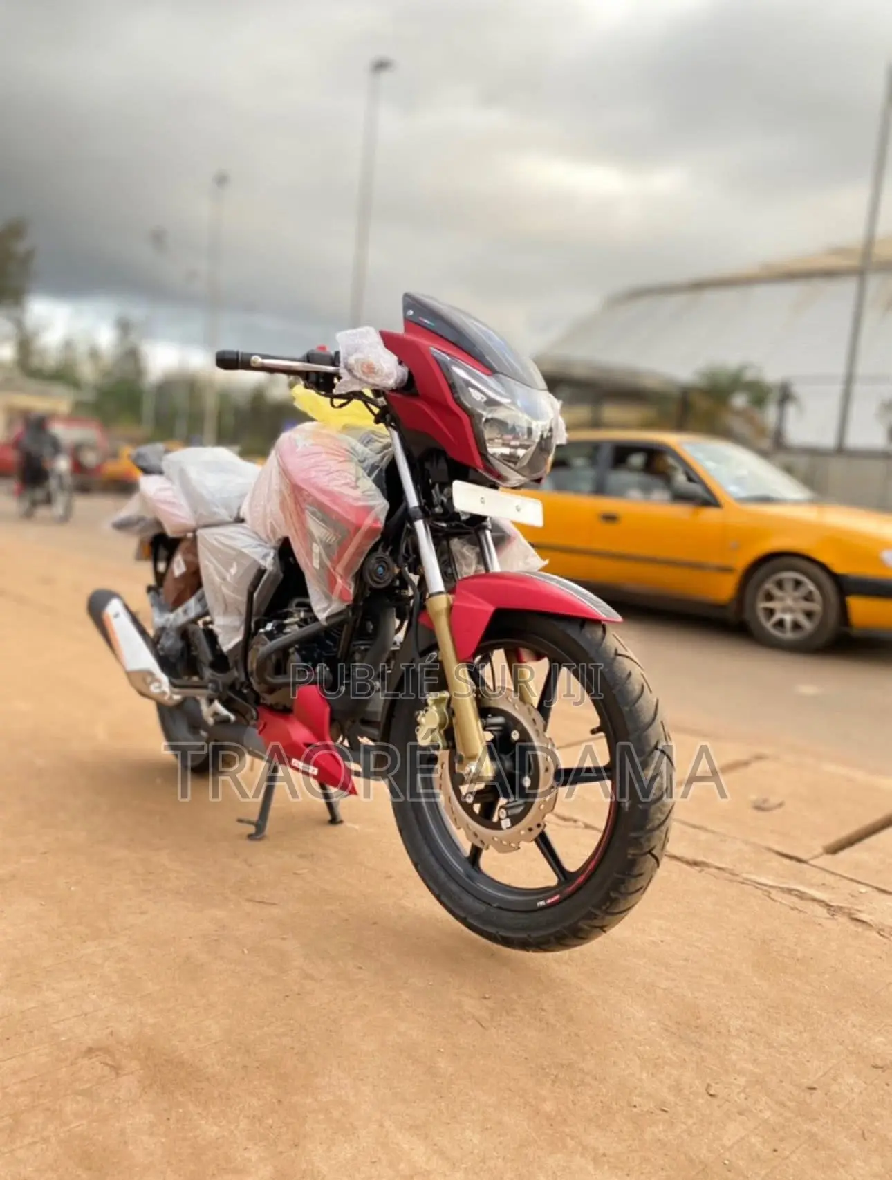 New TVS Apache 180 RTR 2017 Rouge