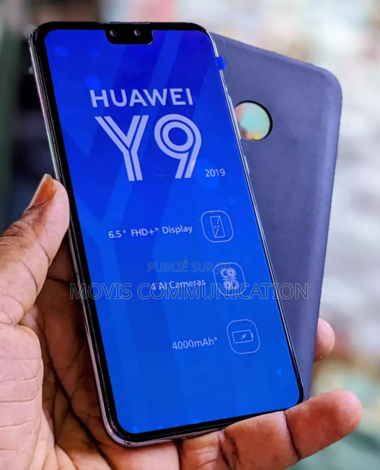 New Huawei Y9 2019 Dual SIM 128 GB Vert
