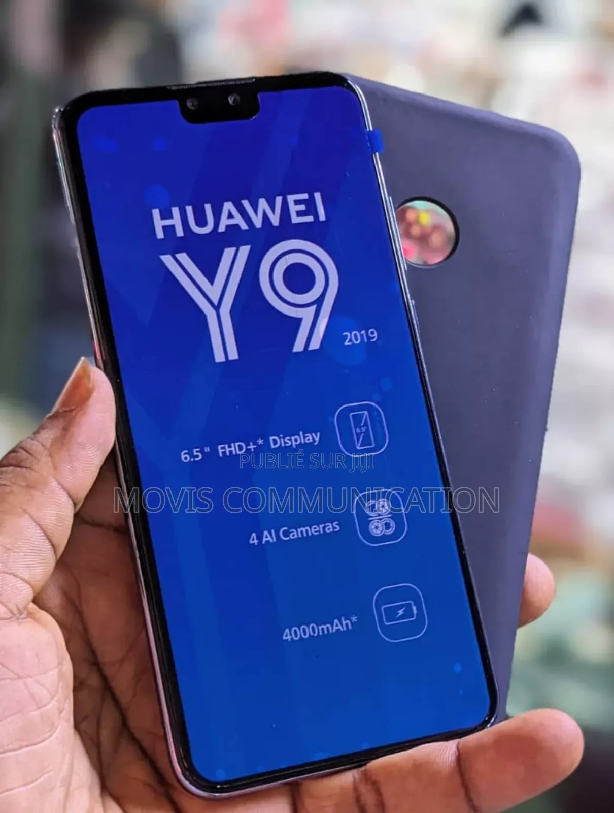 New Huawei Y9 2019 Dual SIM 128 GB Vert