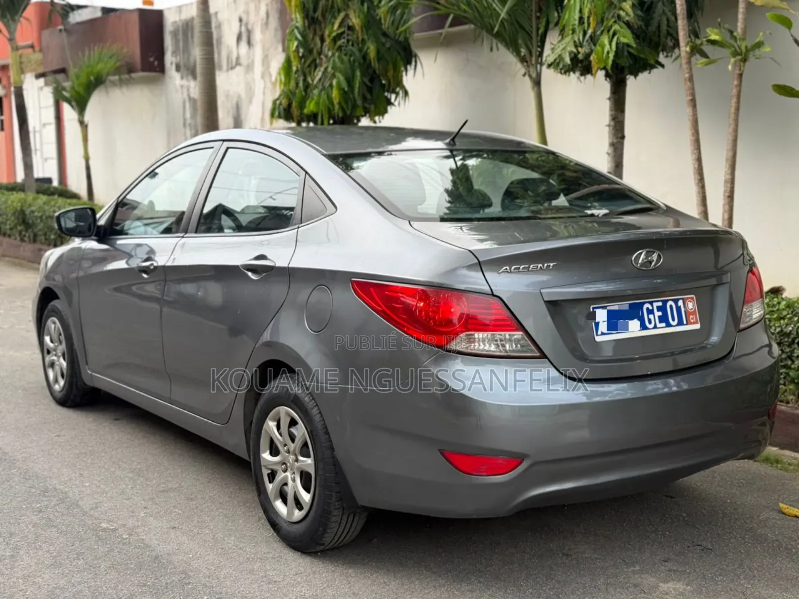 Hyundai Accent 2014 Gris