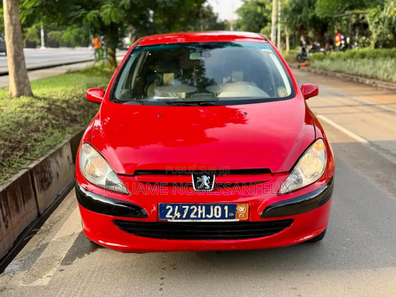 Peugeot 307 2004 Rouge