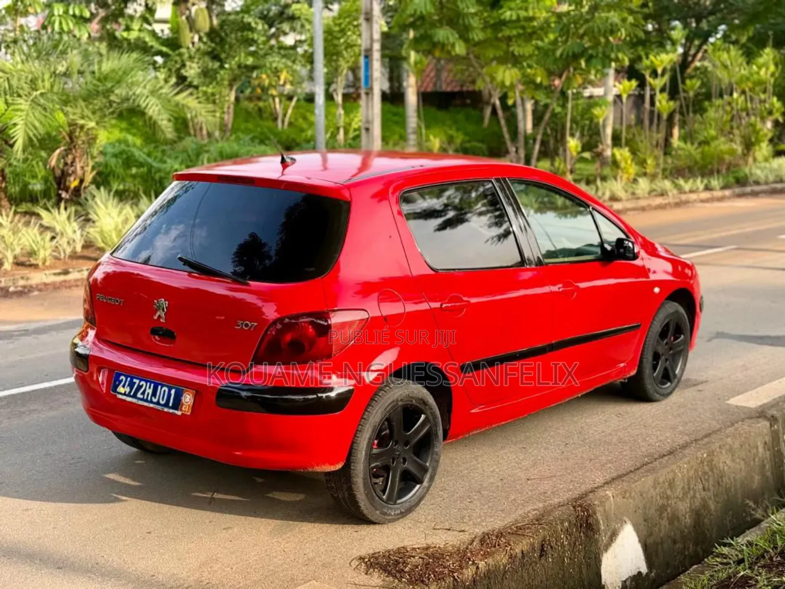 Peugeot 307 2004 Rouge