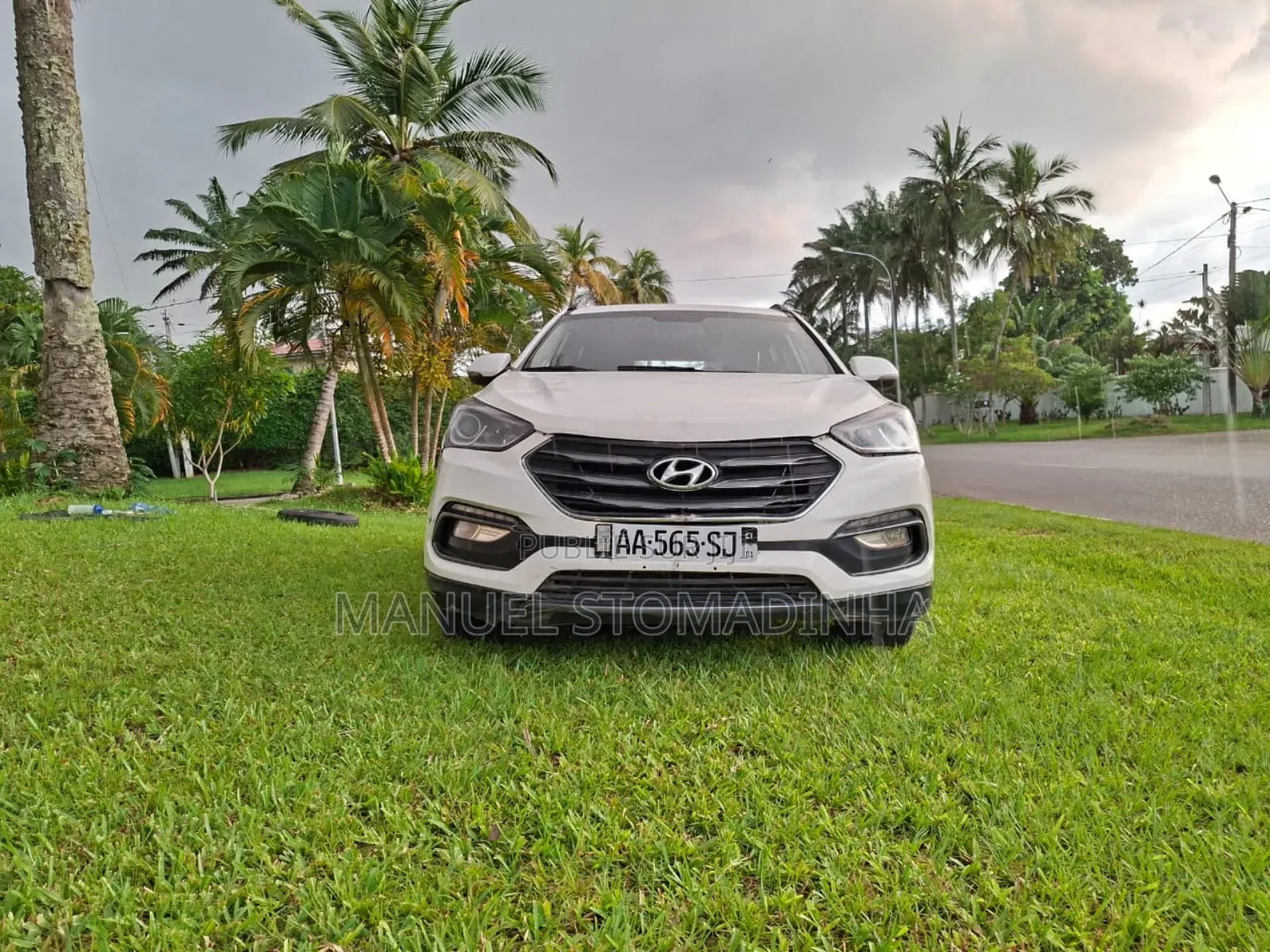 Hyundai Santa Fe 2016 Blanc