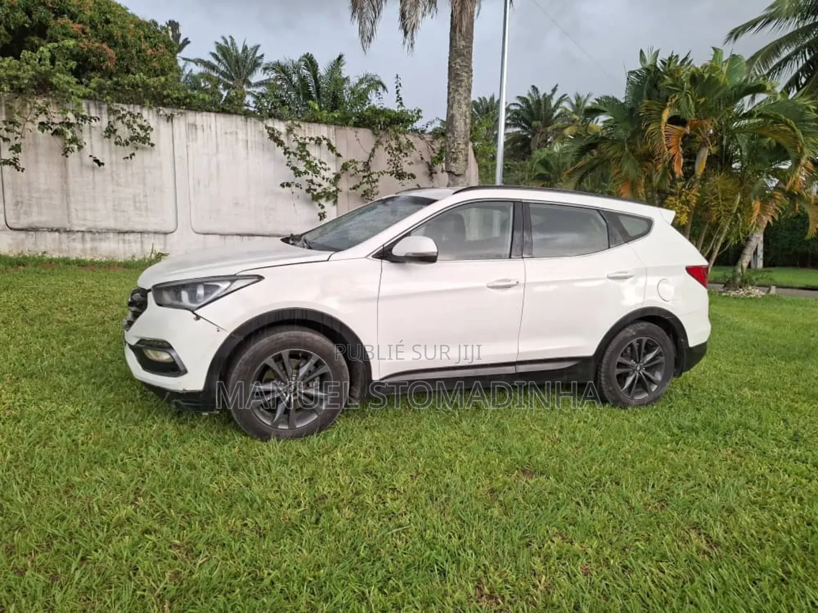 Hyundai Santa Fe 2016 Blanc