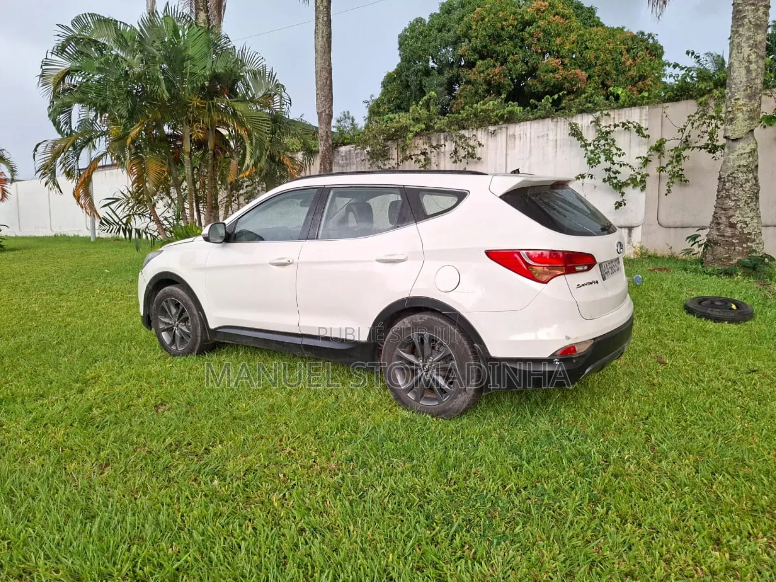Hyundai Santa Fe 2016 Blanc