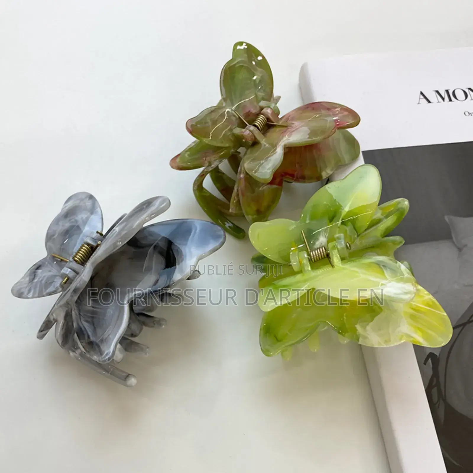 Pince À Cheveux Papillon Élégante ( À Partir De 80 Pièces)