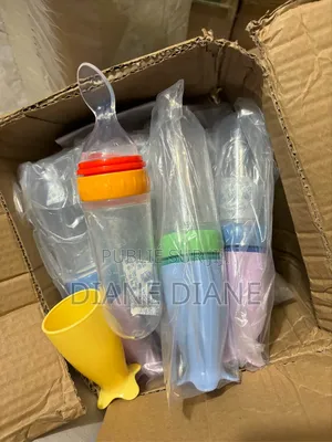 Biberon En Silicone Pour Compléments Alimentaires Pour Bébé (En Gros)