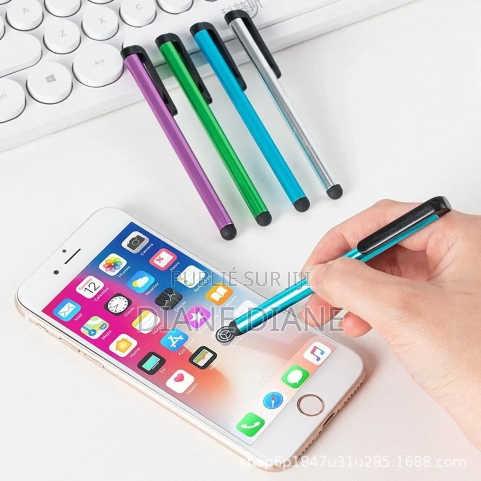 Tactile Capacitif en Métal Pour Écran Tactile De Téléphone Portable