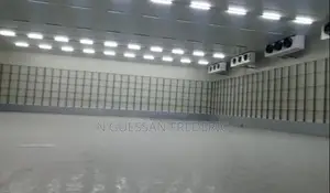 Chambre Froide Neuve À Vendre Au Port De Pêche d'Abidjan Sur Le Quai