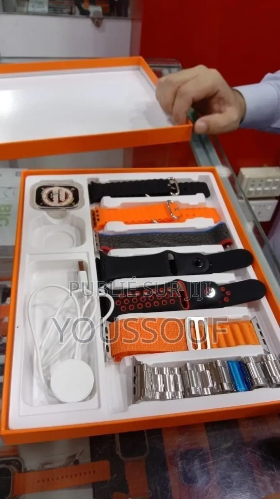 Smartwatch Ultra 2 – Montre Connectée + 6 Bracelets Interchangeables