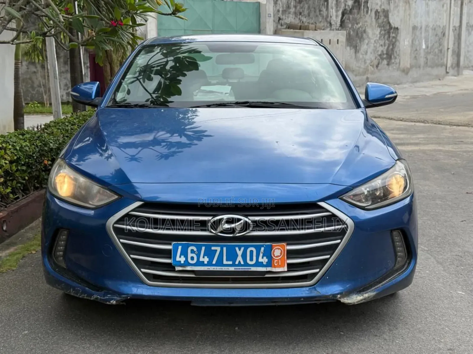 Hyundai Elantra 2018 Blue