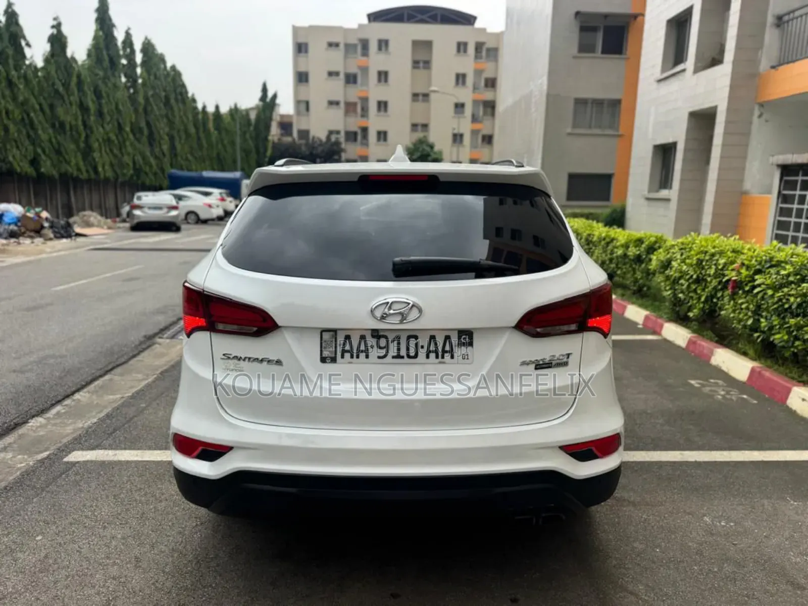 Hyundai Santa Fe 2019 Blanc