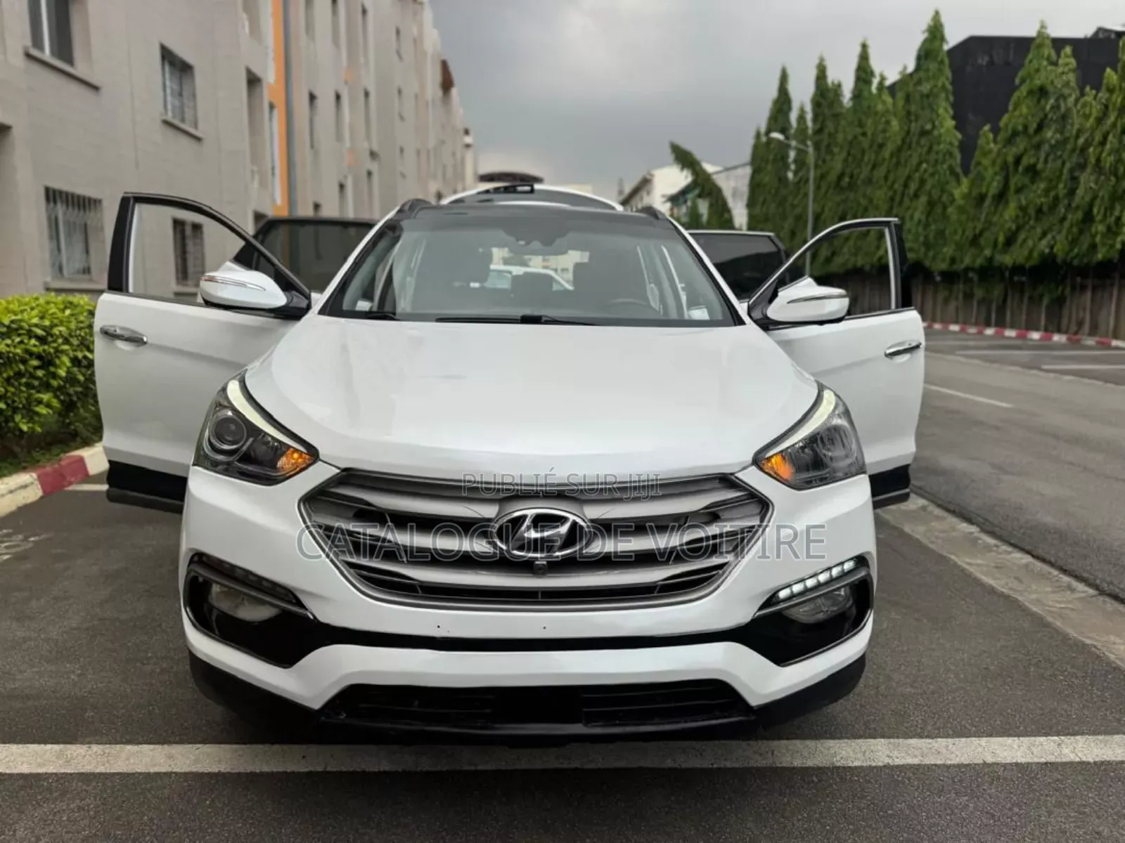 Hyundai Santa Fe 2019 Blanc
