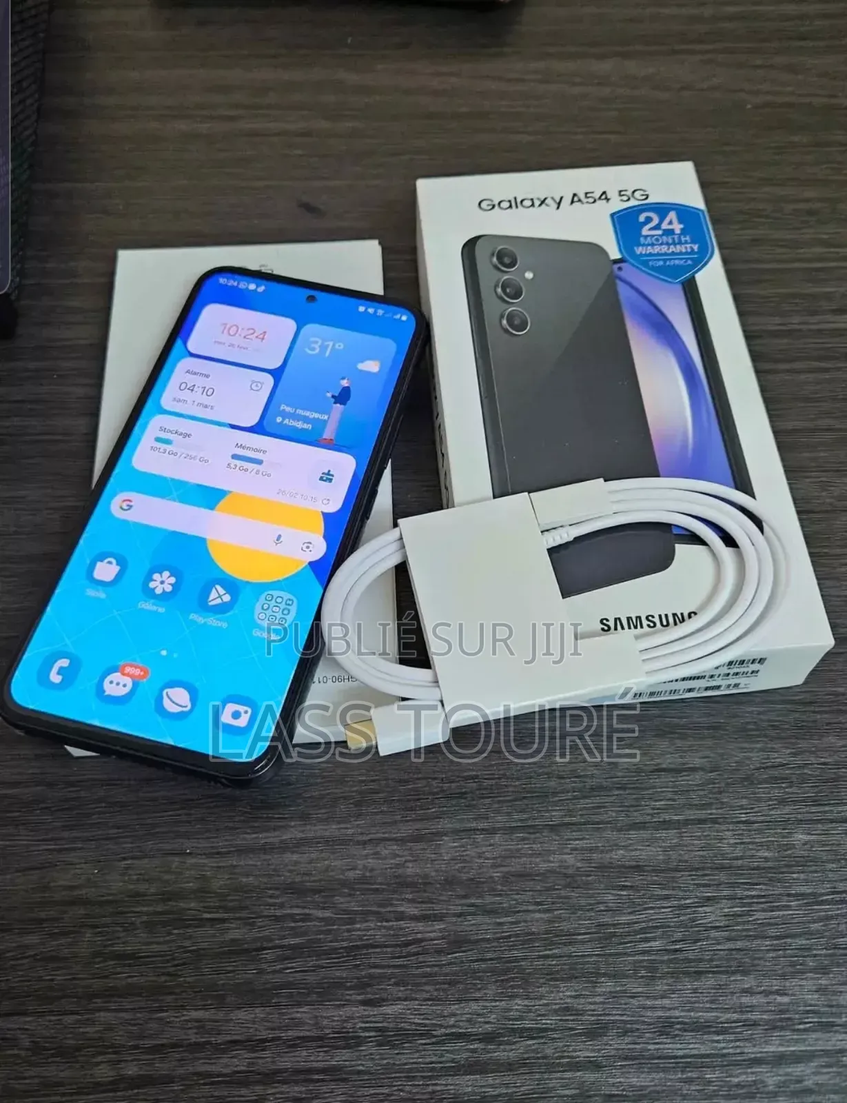 New Samsung Galaxy A54 5G 256 GB Black