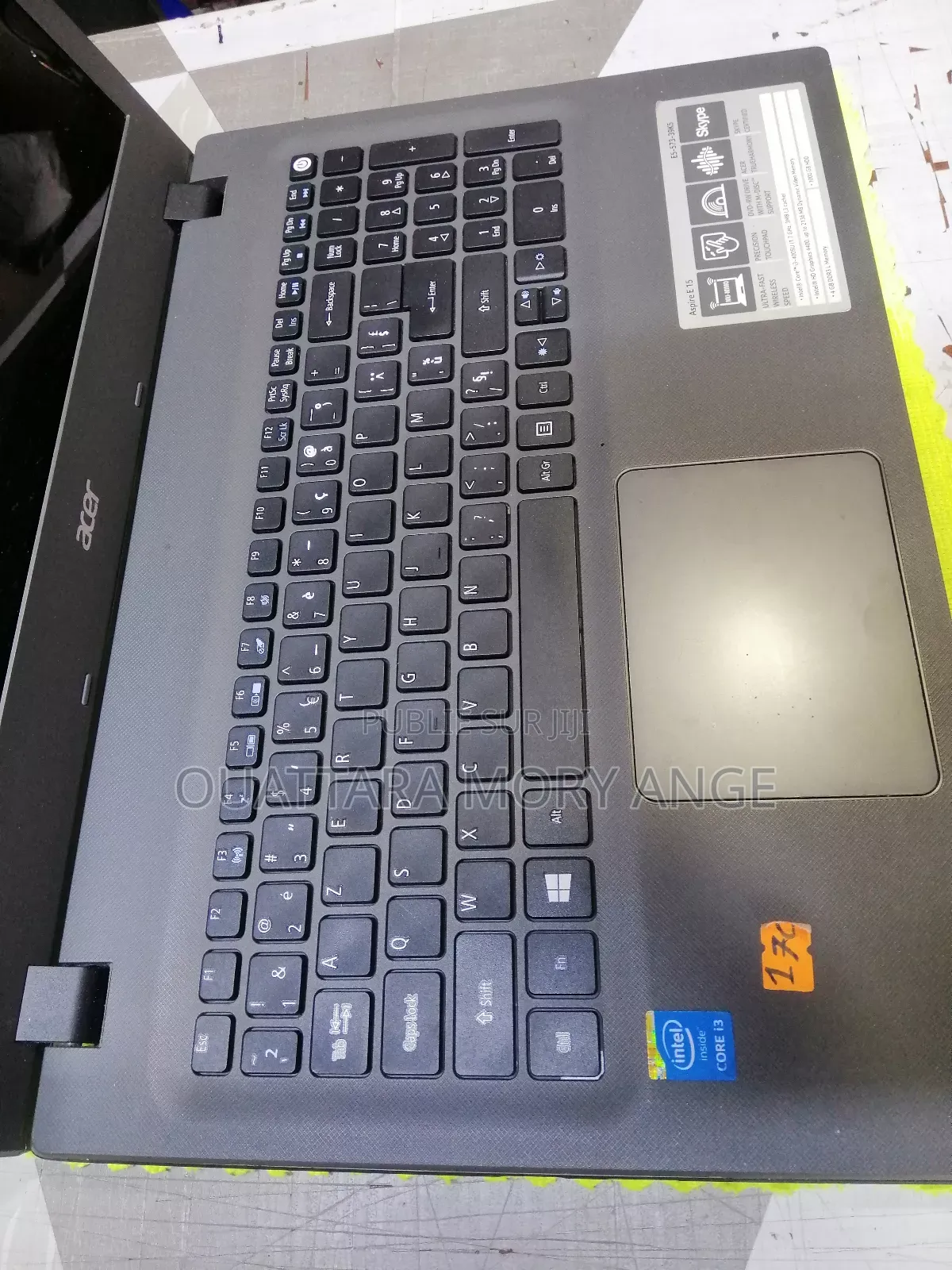 Ordinateur portable Acer Aspire E15 4GB Intel Core i3 HDD+SSD 1T