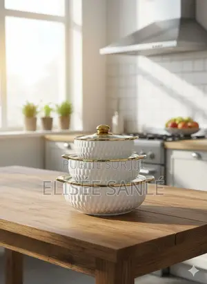 Ensemble De 3 Soupières en Céramique