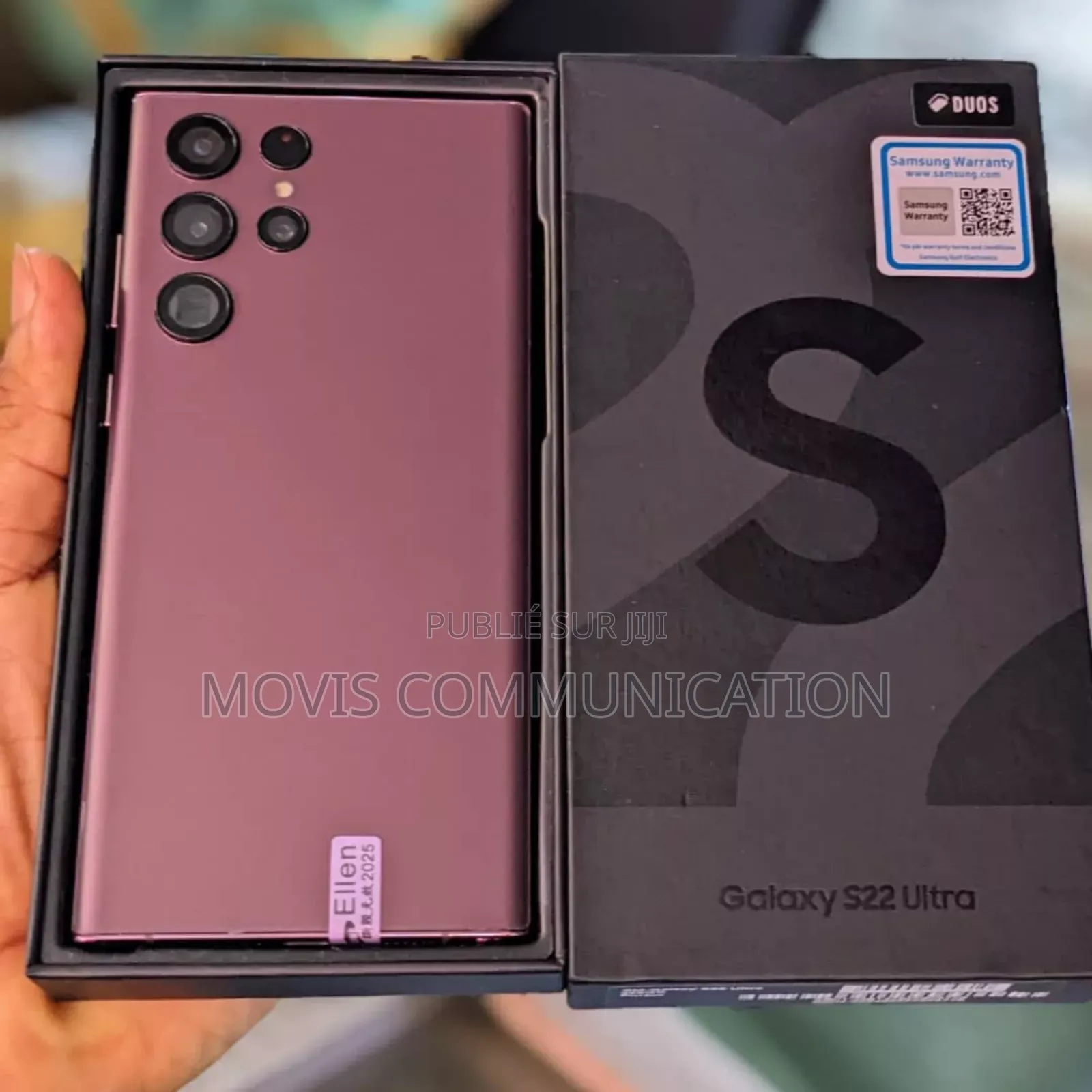 New Samsung Galaxy S22 Ultra 5G 256 GB Violet