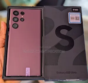 New Samsung Galaxy S22 Ultra 5G 256 GB Violet