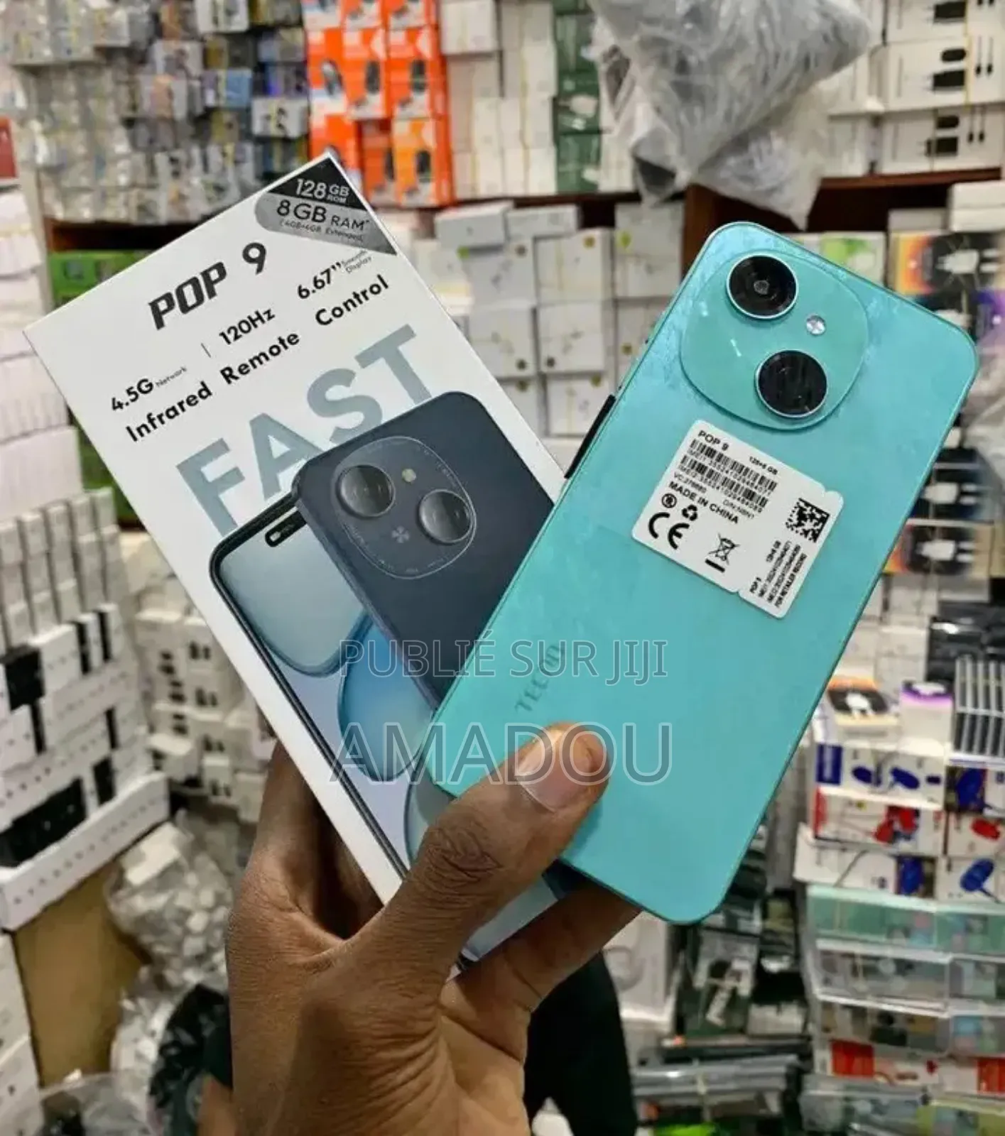 Tecno Pop 9 128 GB Blue