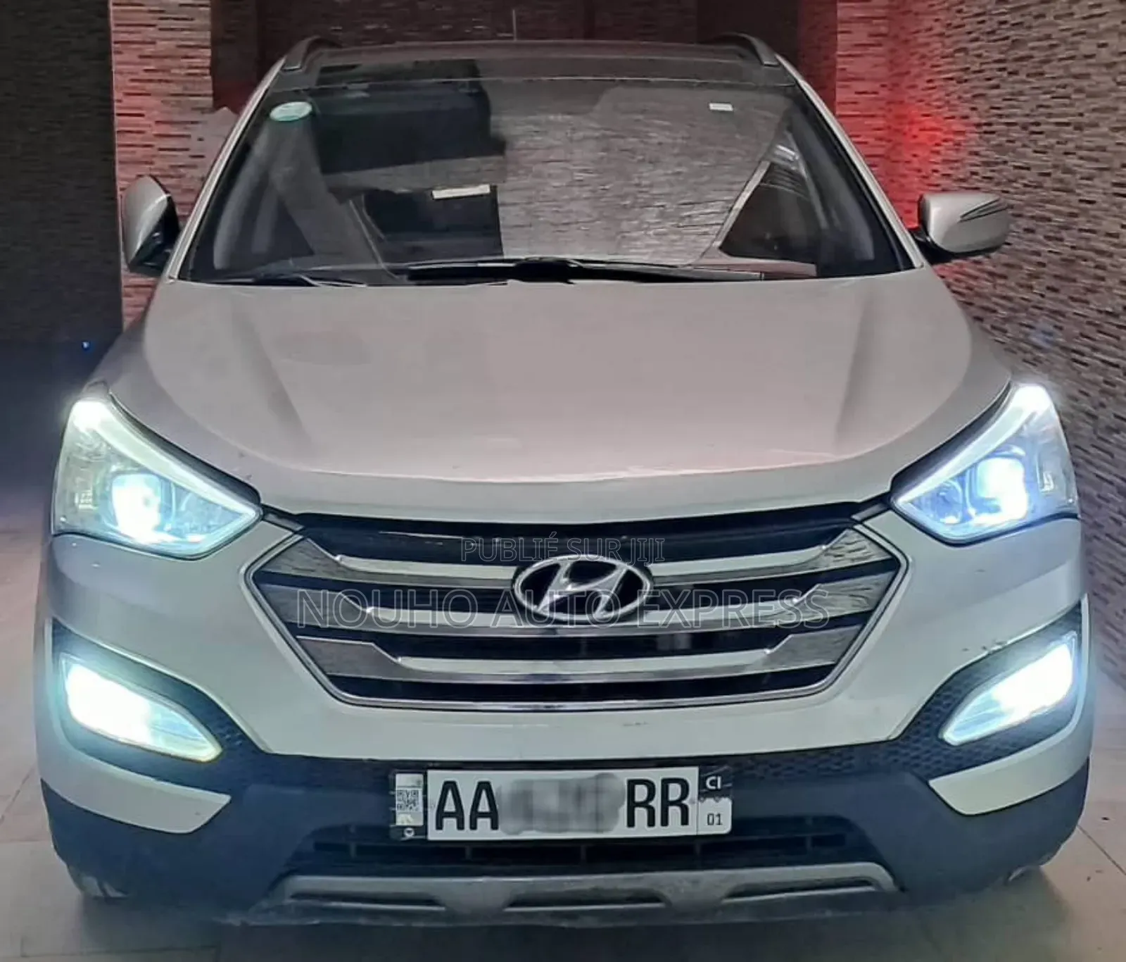 Hyundai Santa Fe 2016 Blanc