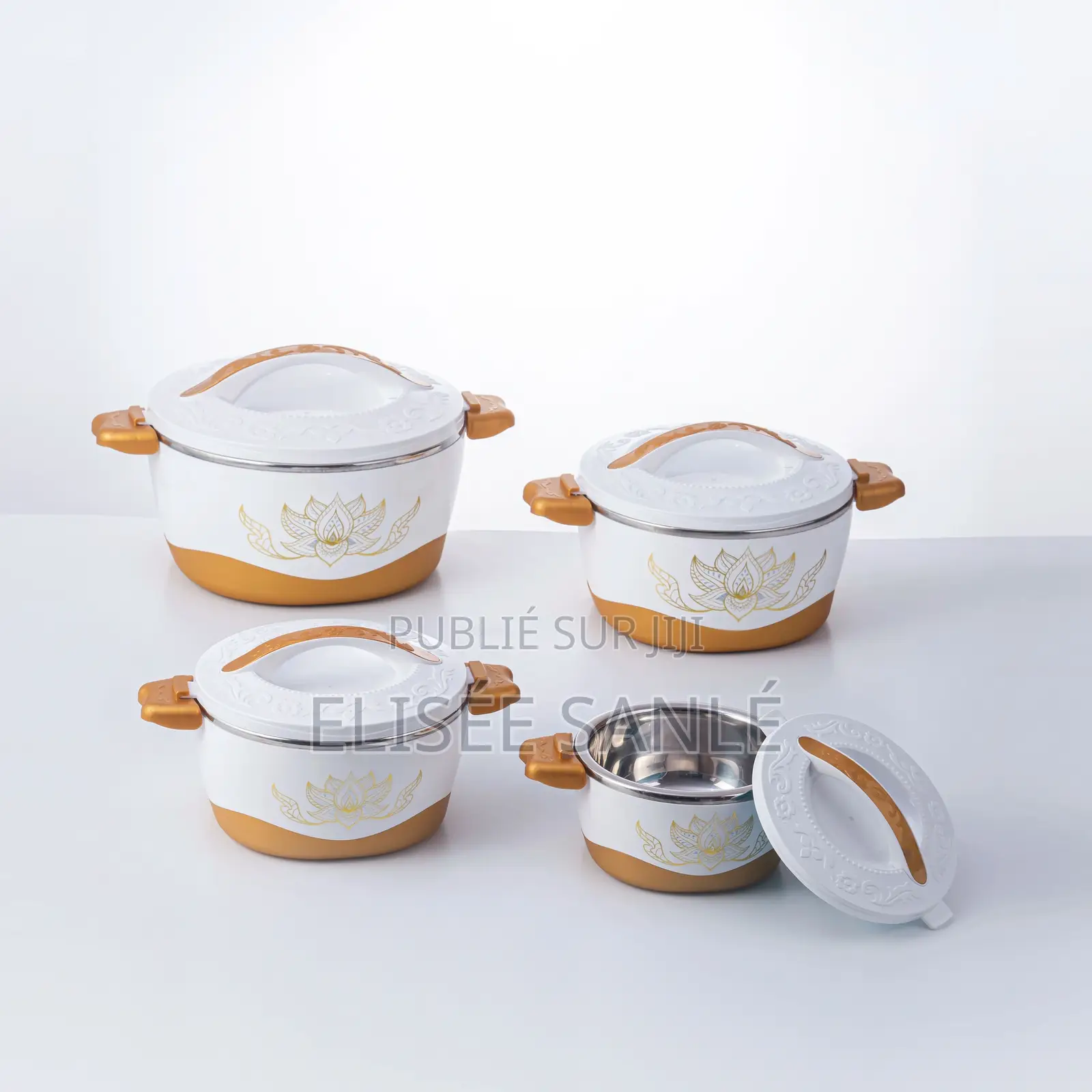 4 Récipients Isothermes Chauffe-plats