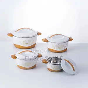 4 Récipients Isothermes Chauffe-plats