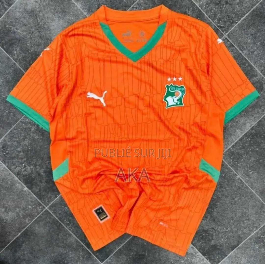 Pack Maillot Cote D'ivoire_collection Puma 2024/2025 (L ; Xl ; XXL .)