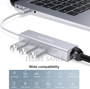Hub Usb-C 4-in-1 + Port Rj45