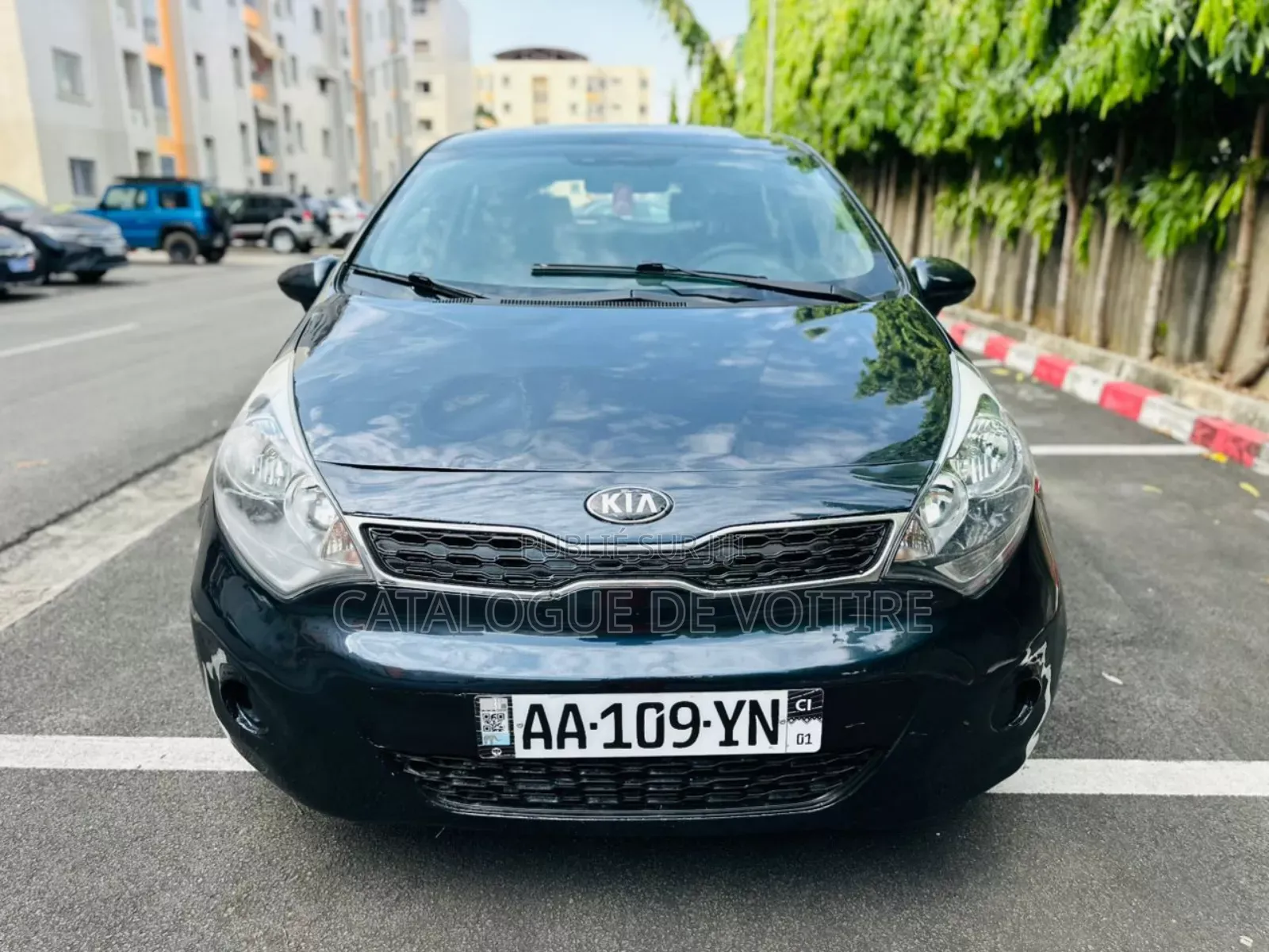 Kia Rio 2014 Gris