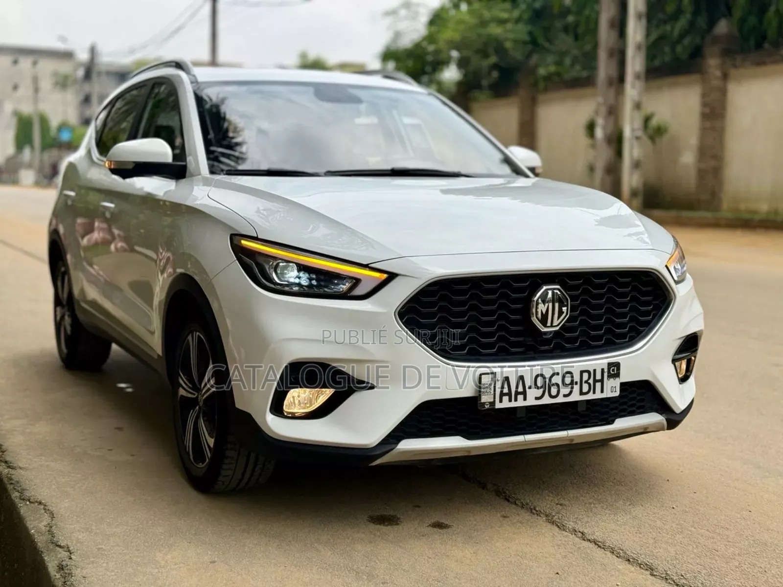 MG ZS 2024 Blanc