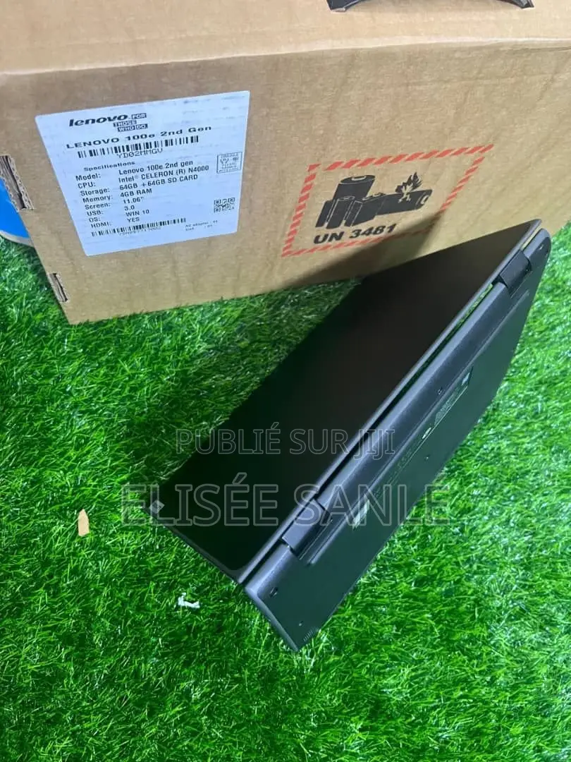 New Ordinateur Portable Lenovo 100e 4GB Intel SSD 128GB