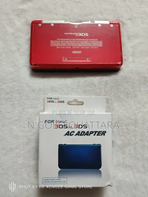 Nintendo 3ds Rouge Cracker + Jeux