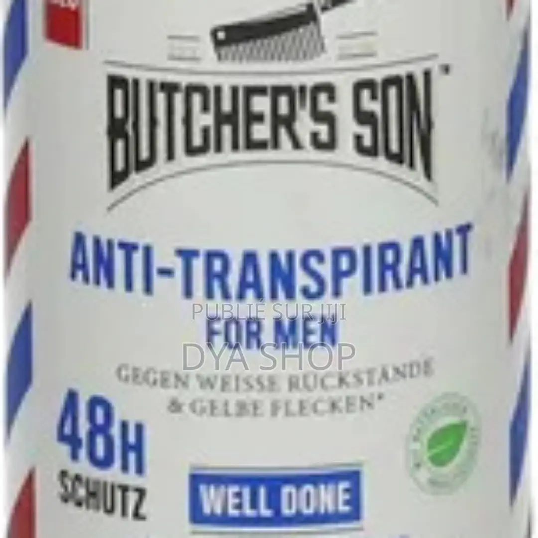 Butchers Son - Roll on Déodorant Anti Transpirant for Men- Lot De 3