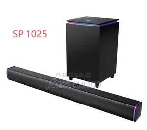 Woofer Home Cinéma Chaîne Hi-Fi Sp-1025- Bluetooth - Noir