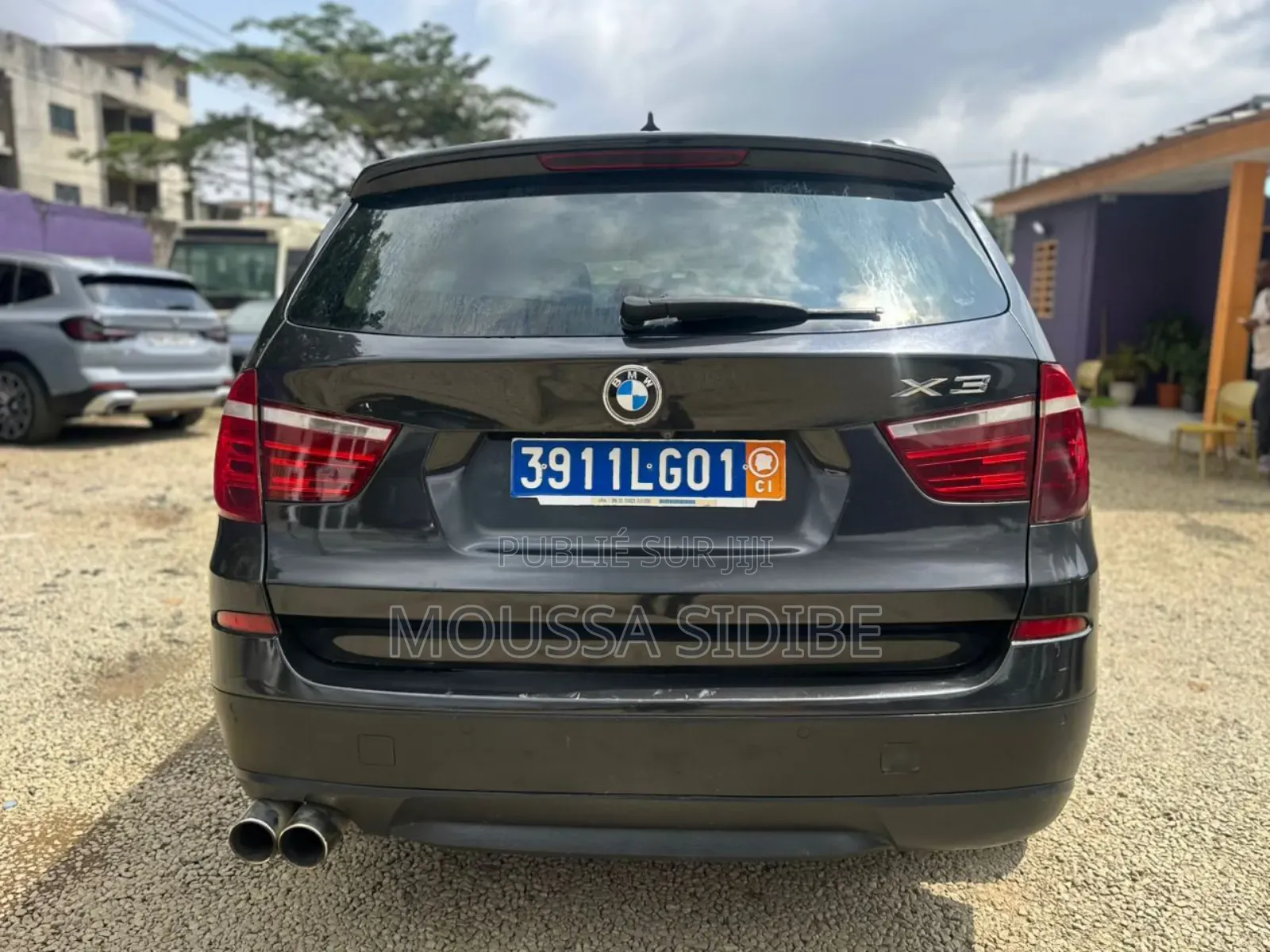 BMW X3 xDrive20d 2012 Black