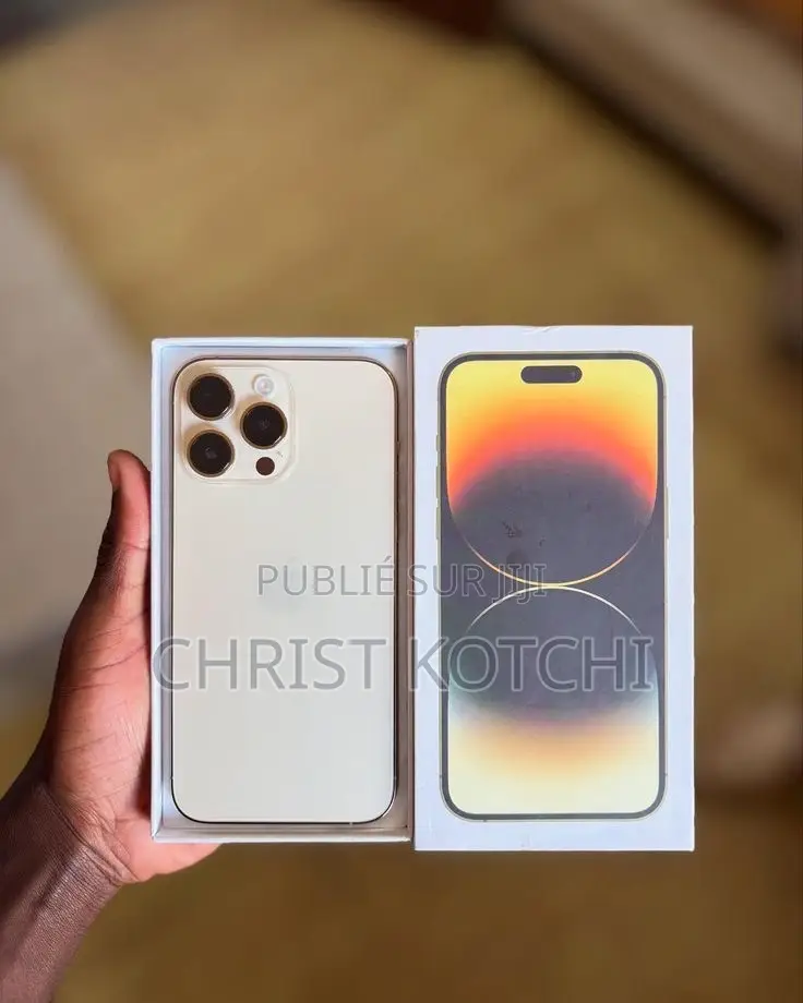 New Apple iPhone 14 Pro Max 256 GB Doré