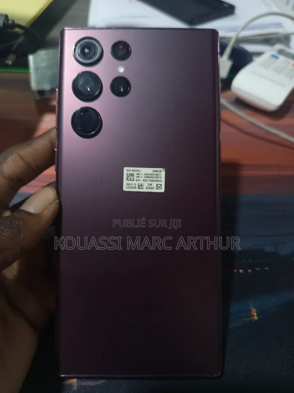 Samsung Galaxy S22 Ultra 5G 256 GB Violet