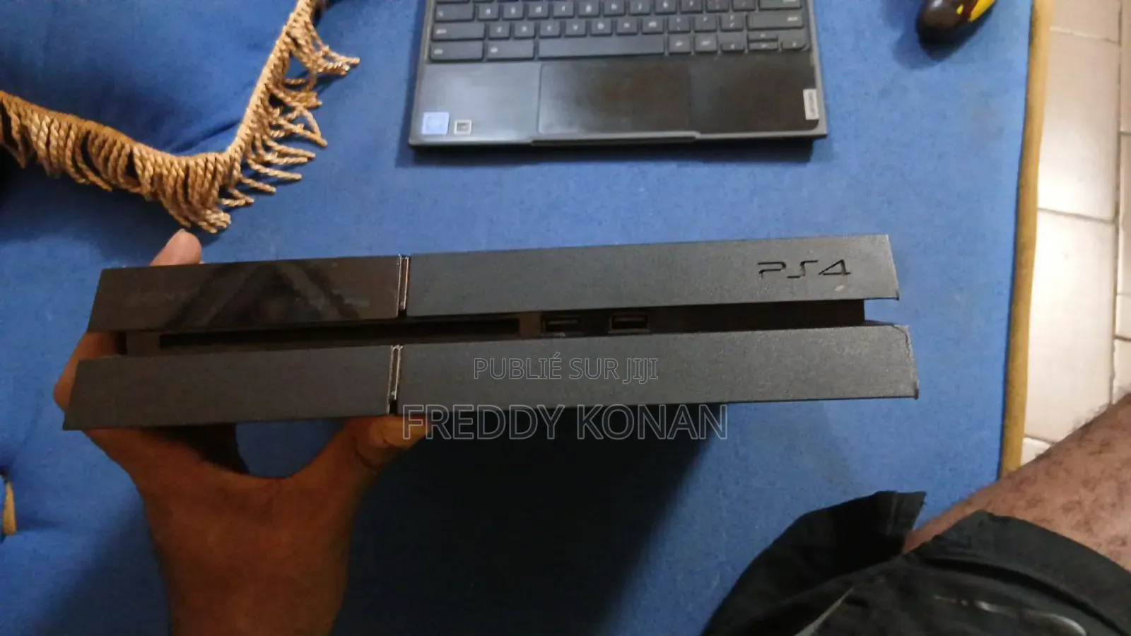 Ps4 Fat Non Craqué 1 Cd + 2 Manettes Casque Gamer