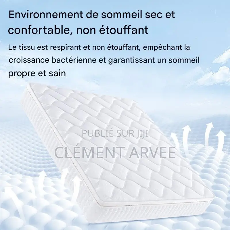 Matelas À Ressort Mousse Mémoire De Forme 2 Places Epaisseur 20