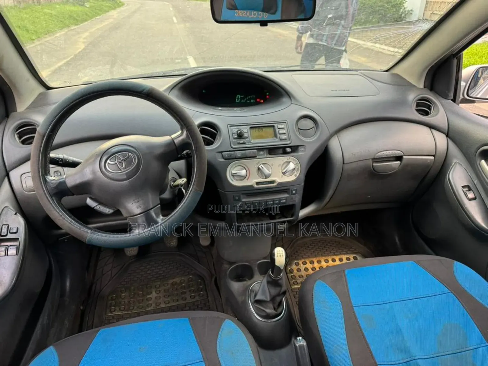 Toyota Yaris 1.0 VVT-i 2008 Gris